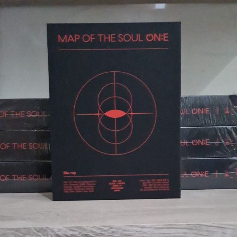 [ READY STOCK ] BTS MOTS MAP OF THE SOUL ONE ON E BLURAY FULLSET NO PHOTOCARD