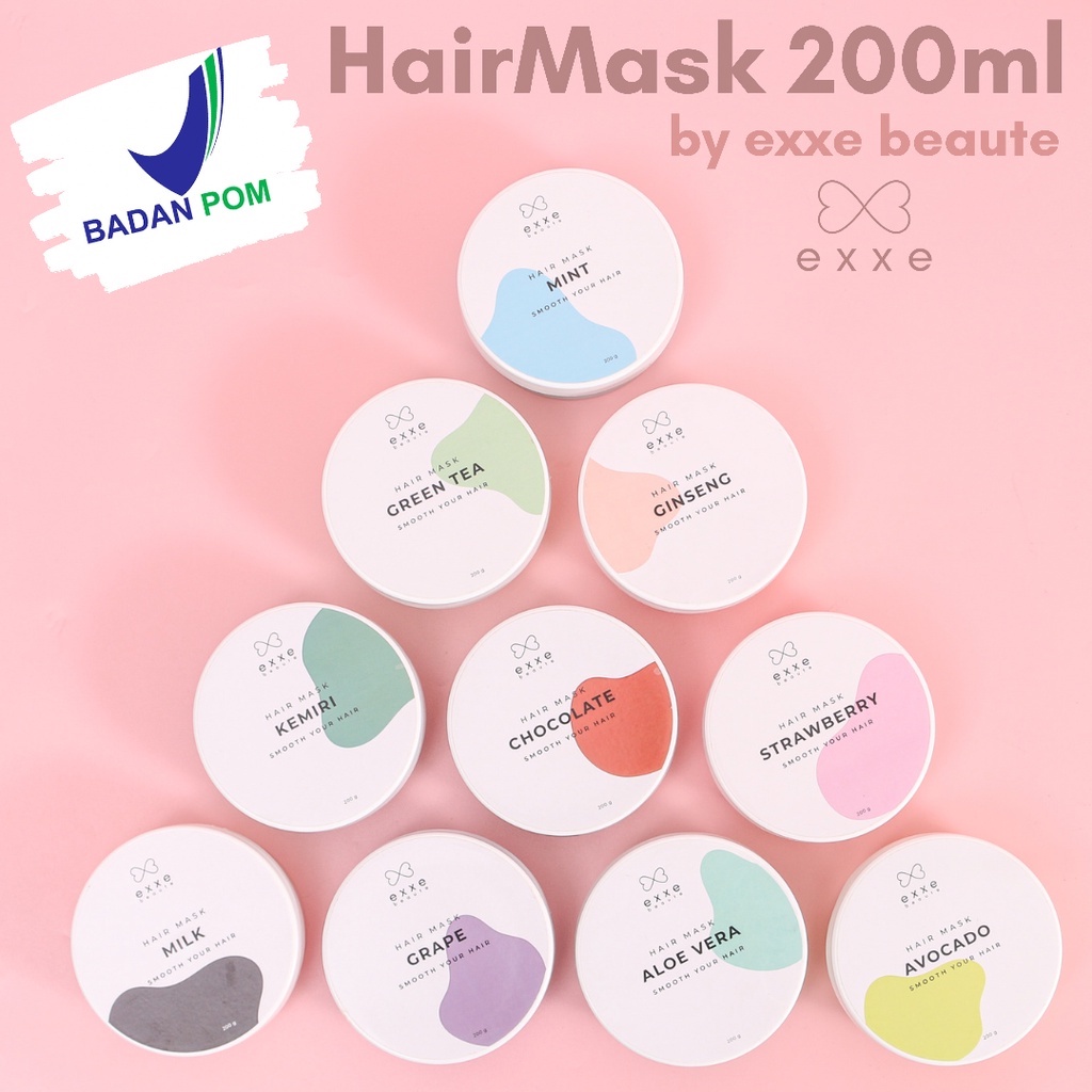 HAIRMASK EXXE.ID/MASKER RAMBUT EXXE.ID (BPOM)