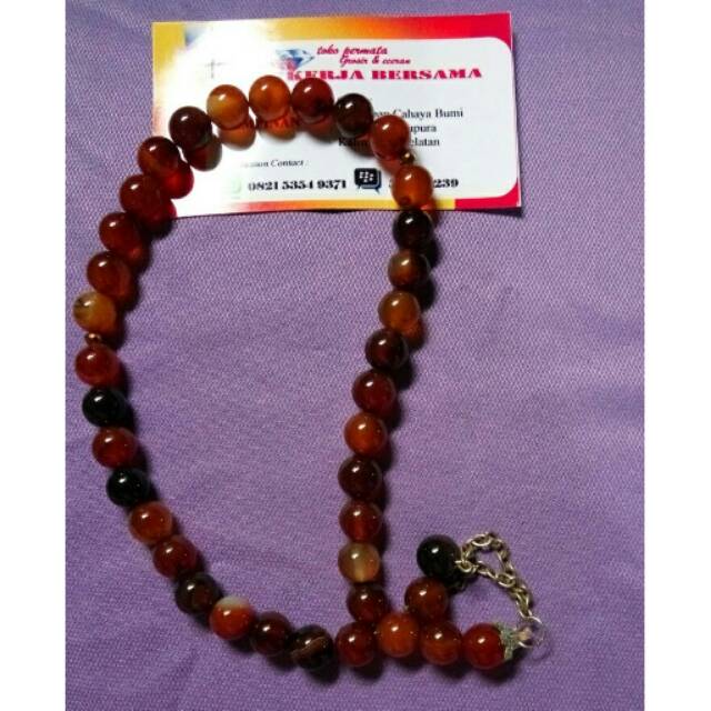 Tasbih batu akik cempaka