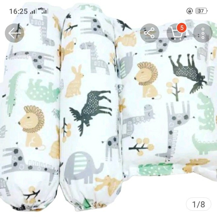 Sarung Bantal Guling Dewasa Motif Karakter