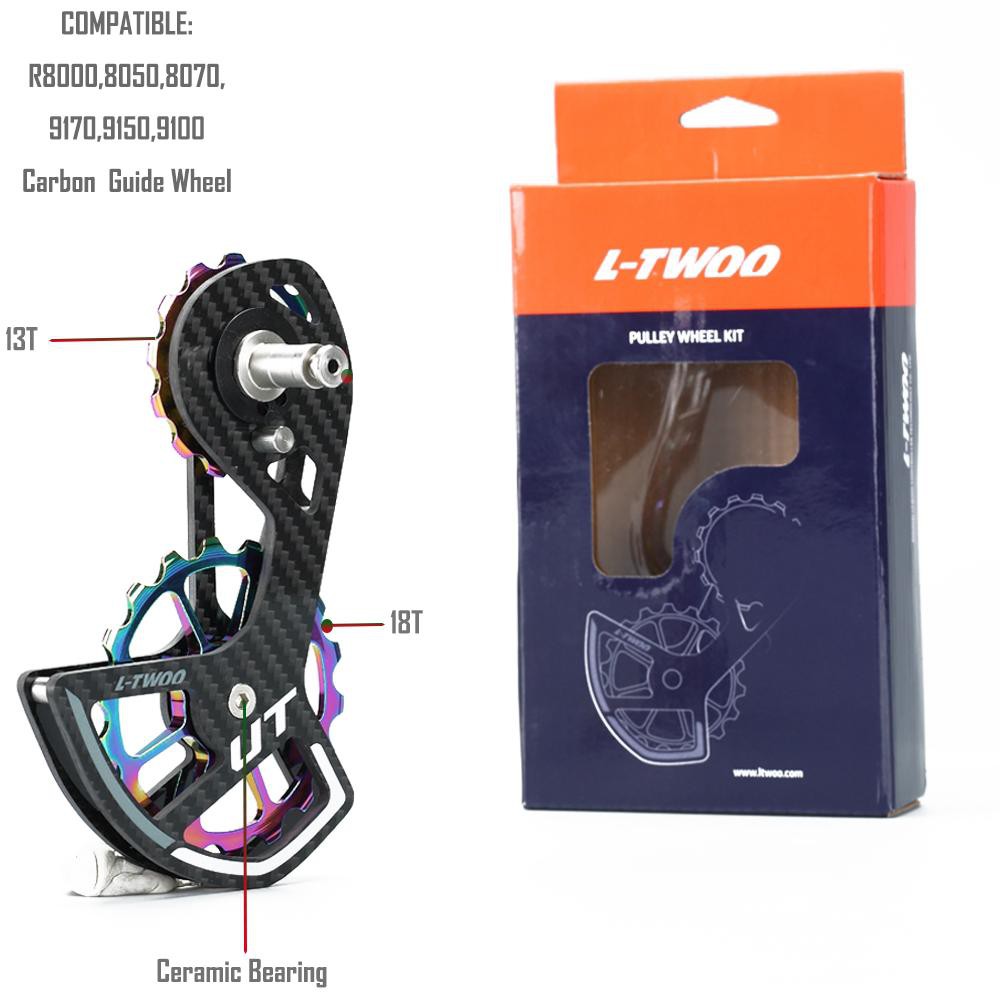 Ltwoo OSPW Ceramic Bearing Oversize Pulley Shimano Ultegra Duraace RD Jockey Pulley OSPW