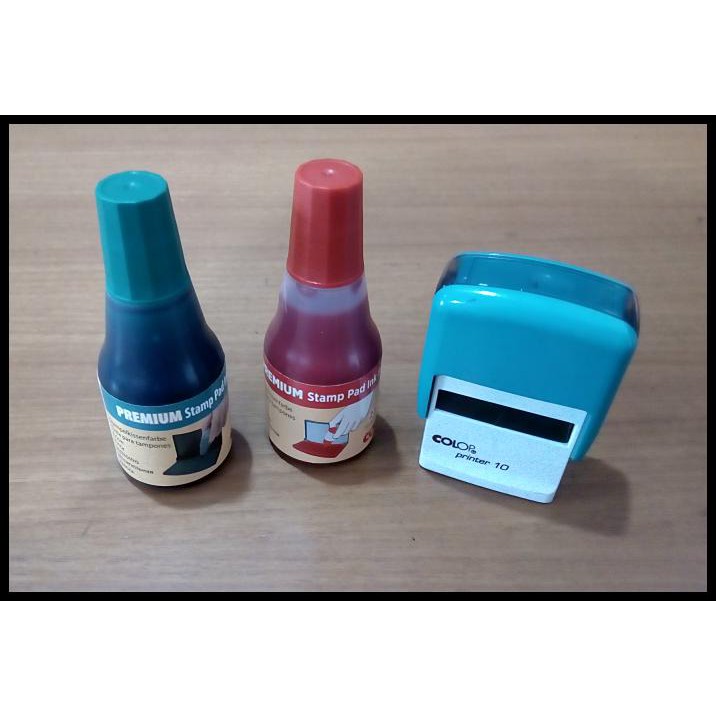 

Tinta Premium Stamp Pad Ink 808 Colop Berbagai Warna