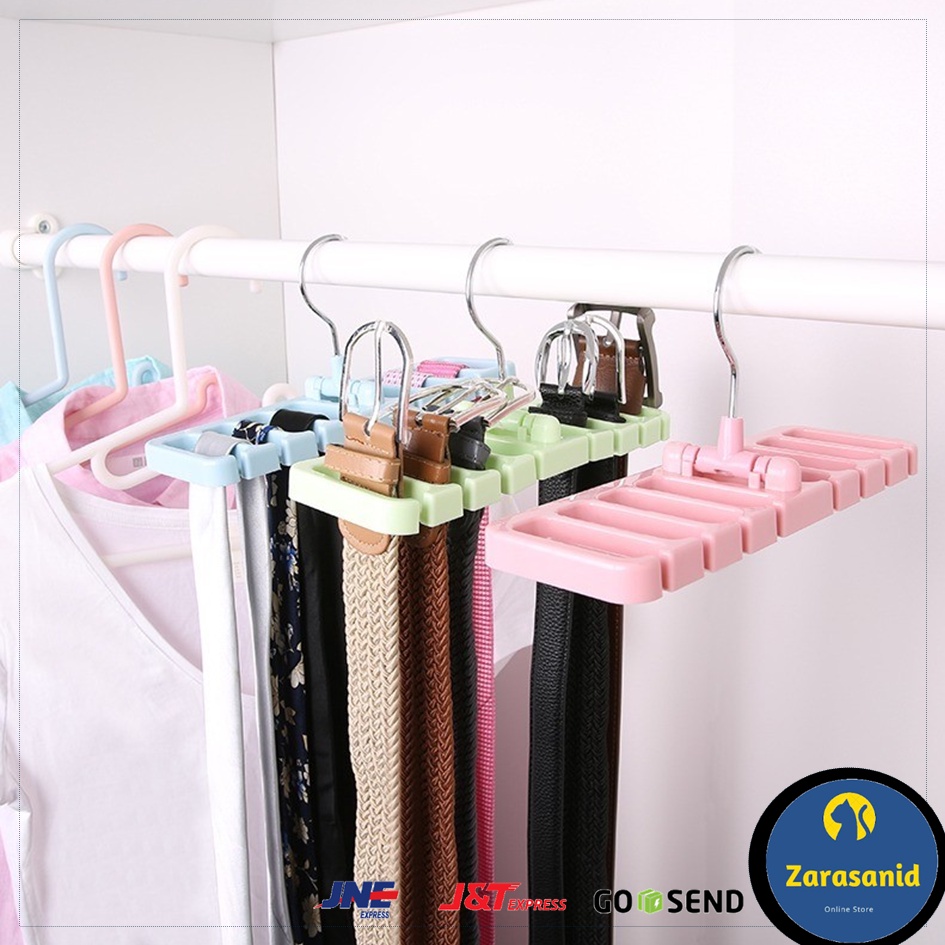 Gantungan Tali Ikat Pinggang Dasi Syal Hanger Cantelan Scarf Kaos Kaki