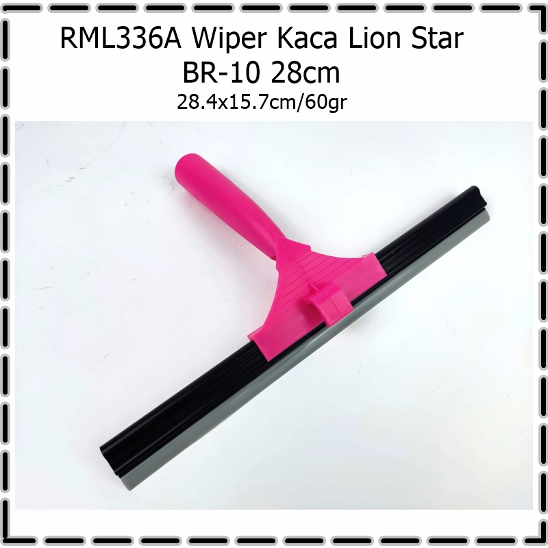 RML336A Wiper Kaca/Pembersih Kaca Lion Star BR-10 28cm