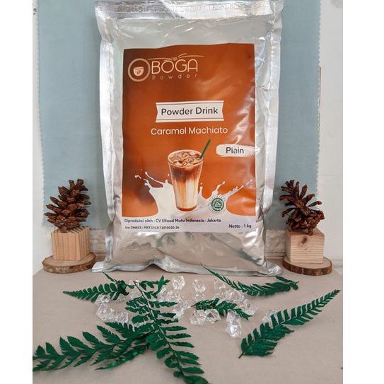 

Powder Drink Caramel Machiato Plain 1 kg | Serbuk Minuman Boga Powder