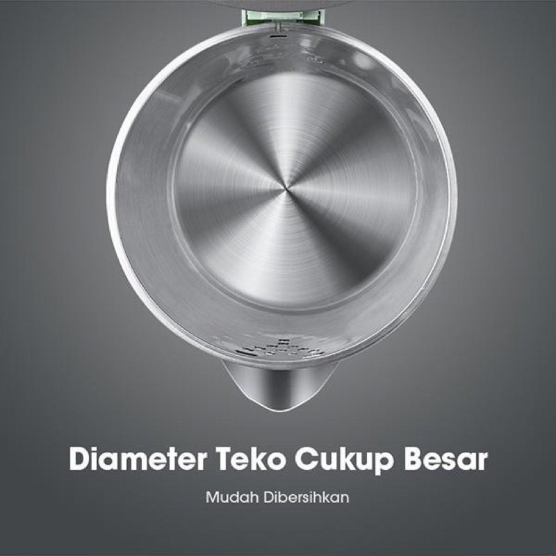 SAMONO TEKO LISTRIK DOUBLE WALL STAINLESS STEEL 1.8L SW-R1