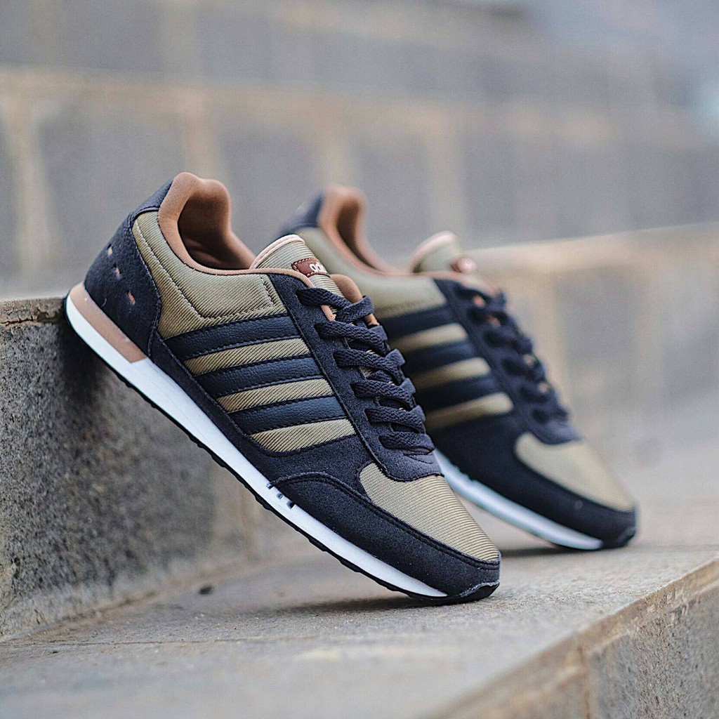 ADIDAS NEO CITY RACER SEPATU ADIDAS SEPATU PRIA SEPATU SNEAKERS SEPATU COWOK SEPATU ANAK LAKI LAKI