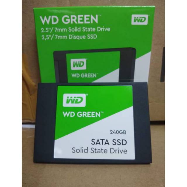 WD Green SSD 240GB 2,5inch SATA III 6Gb/s Resmi