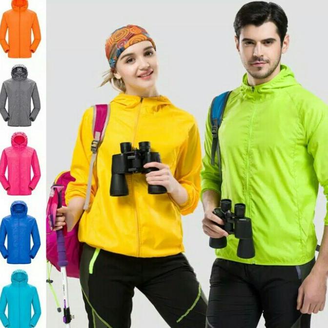 Jaket Sport Olahraga Gunung Windproof Waterproof Jacket Ultralight