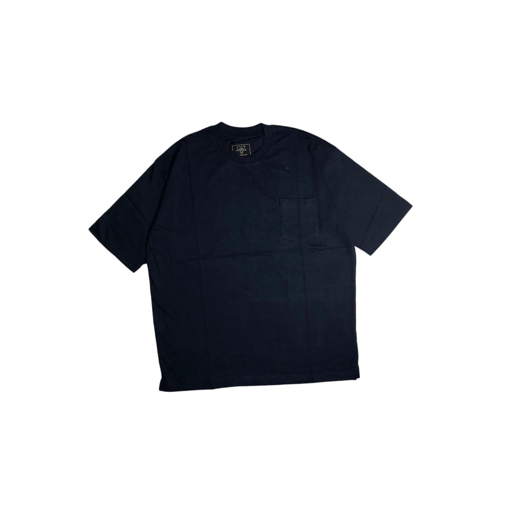 Kaos Polos Navy Oversize Unisex Premium Original