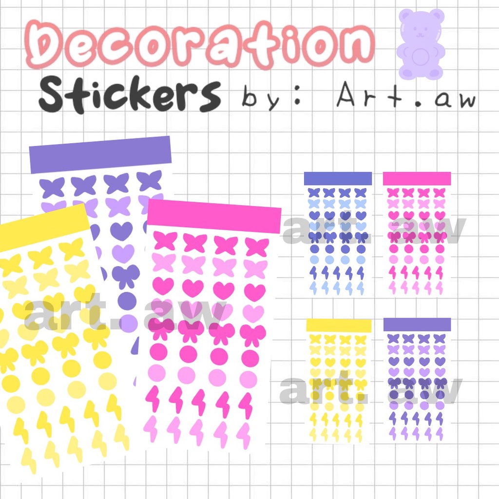 

Decoration Stickers by: Art.aw #1