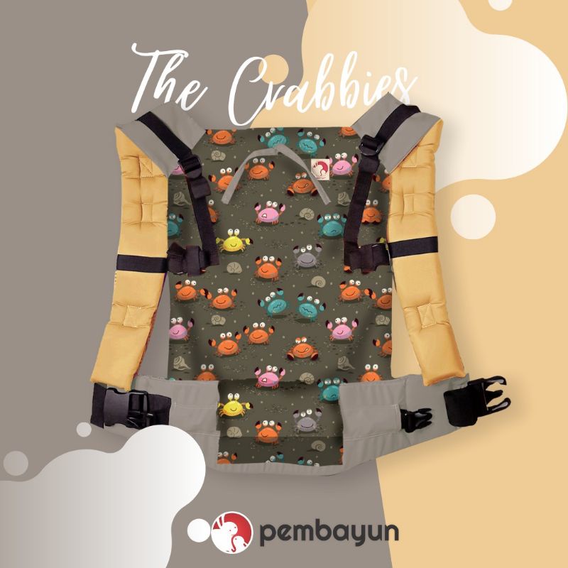 Gendongan SSC Pembayun modiva baby preloved