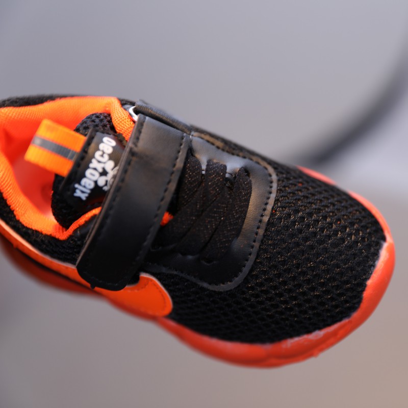 Sepatu Sneakers Sport Velcro Breathable Anak Laki laki Sepatu Sneakers Sport Velcro Breathable Anak Laki laki