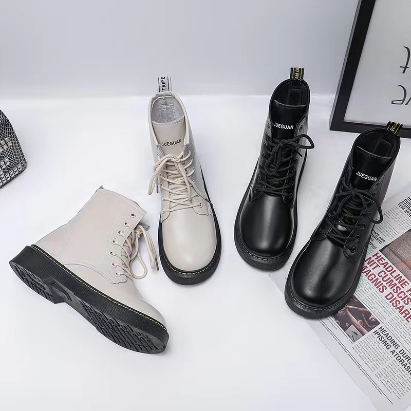 Sepatu Boots Wanita/Pria Casual Vintage