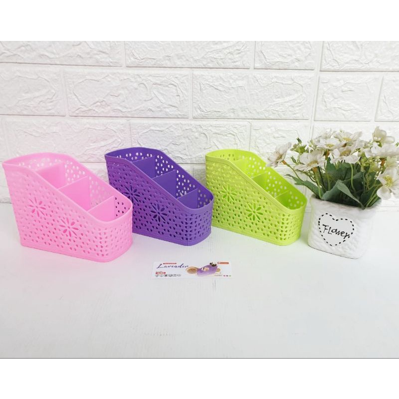 Keranjang serbaguna sekat/keranjang LAVENDER (1PC)