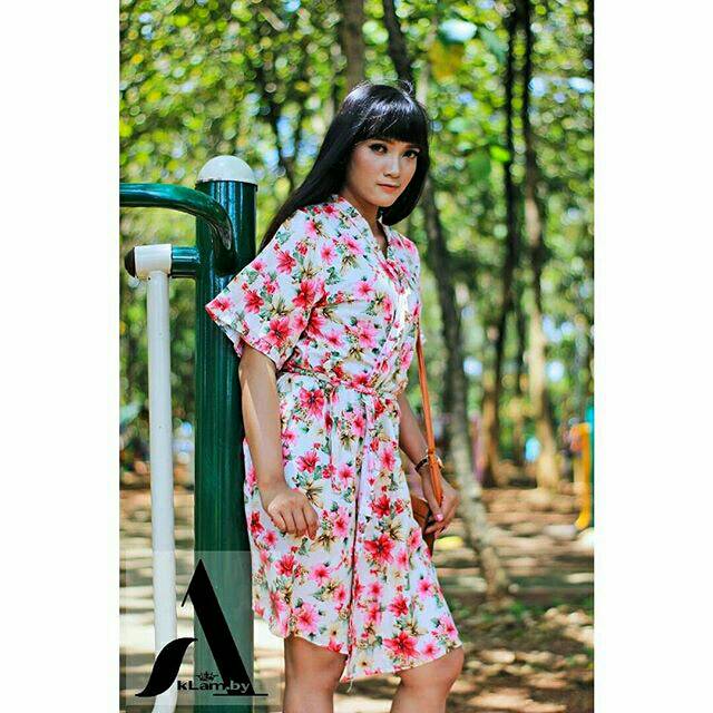 Sleep Wear Dress Kimono Aathirah