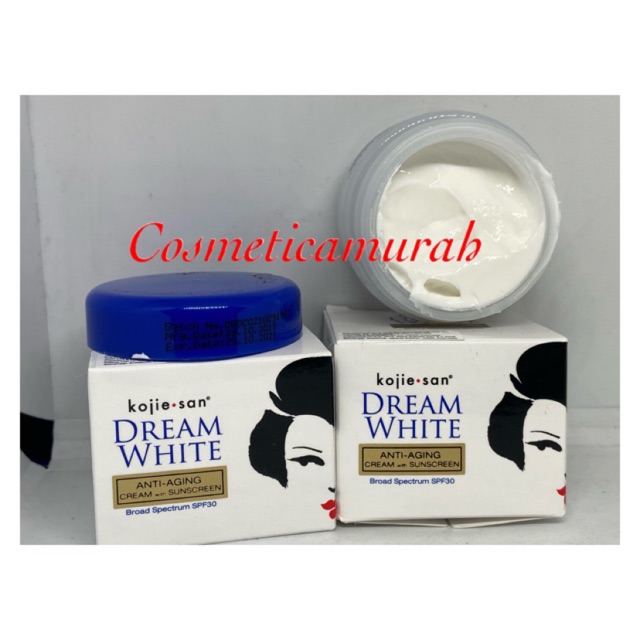 cream kojie sam dream white siang malam - kojie san dream white anti aging cream - kojie san night moisturizer