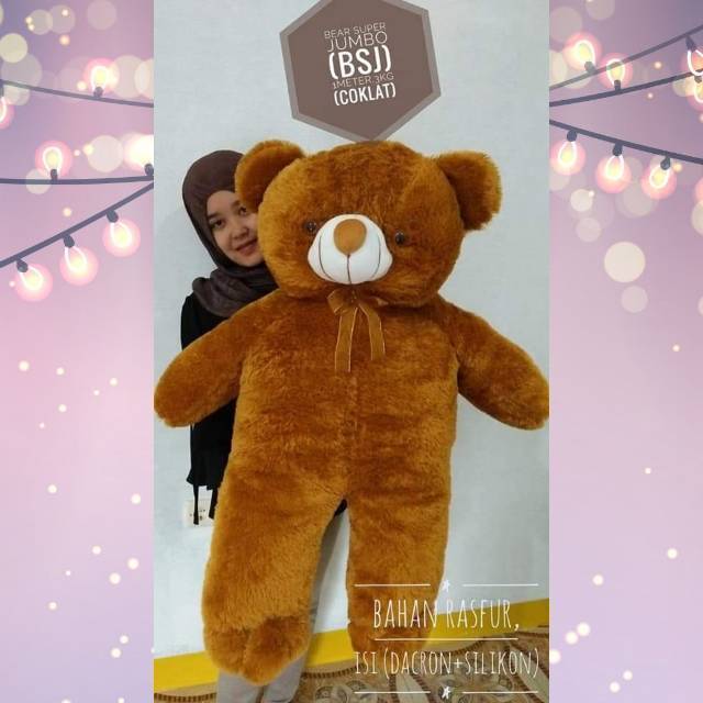 Gambar Boneka Teddy Bear Pink The Best Bear 2018