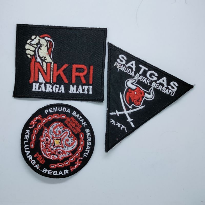 Logo Bordir  Pemuda Batak Bersatu / Logo Pemuda Batak Bersatu / Bordir Logo Pemuda Batak Bersatu / B