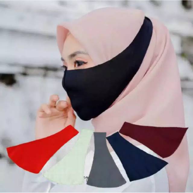 Masker Hijab Scuba