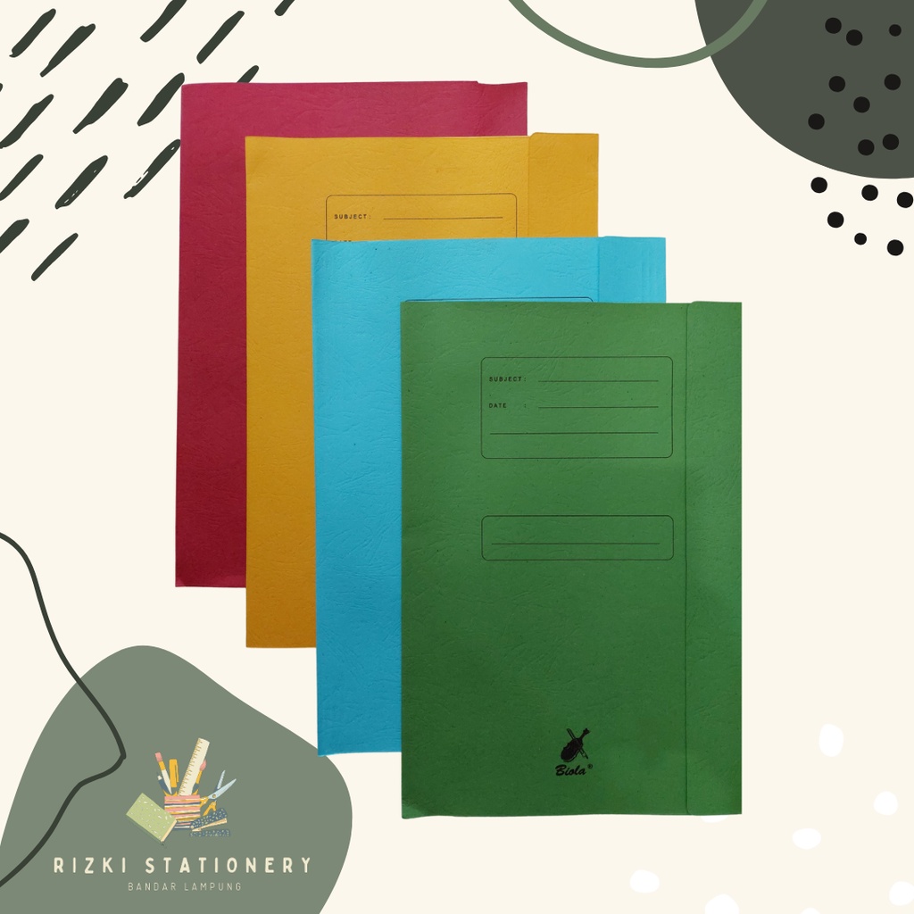 

Map Kertas Biola (10 pcs)