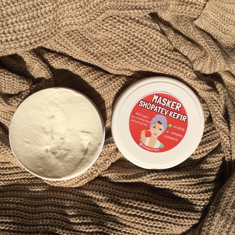 MASKER KEFIR KAMBING / KEFIR SHOPATEV / KEFIR MASK