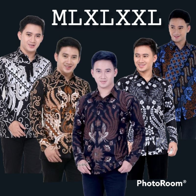 KEMEJA BATIK PRIA MURAH TERBARU size MLXLXXL