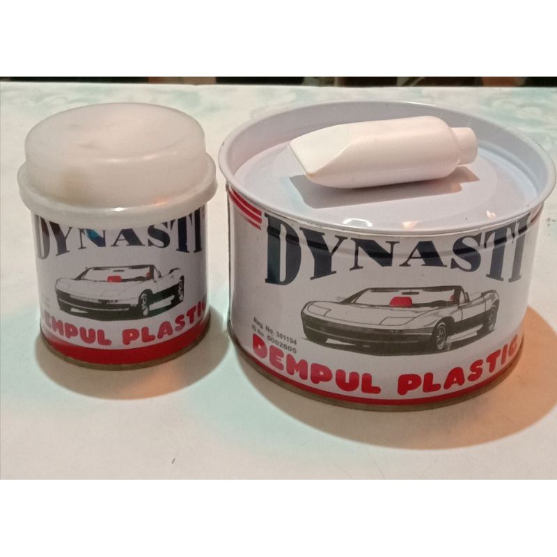 Dempul plastik / dempul mobil merk Dynasti