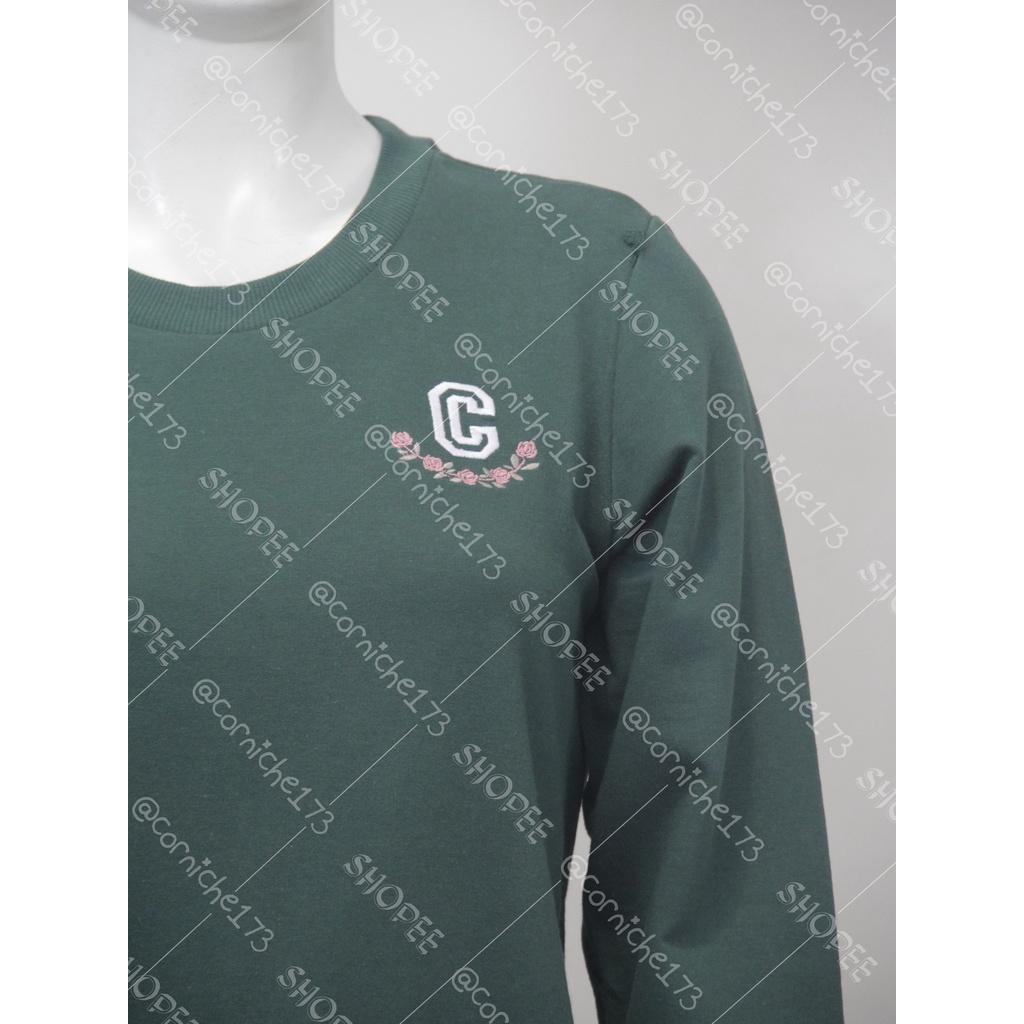 Corniche Febri Sweatshirt Hijau - TM231539