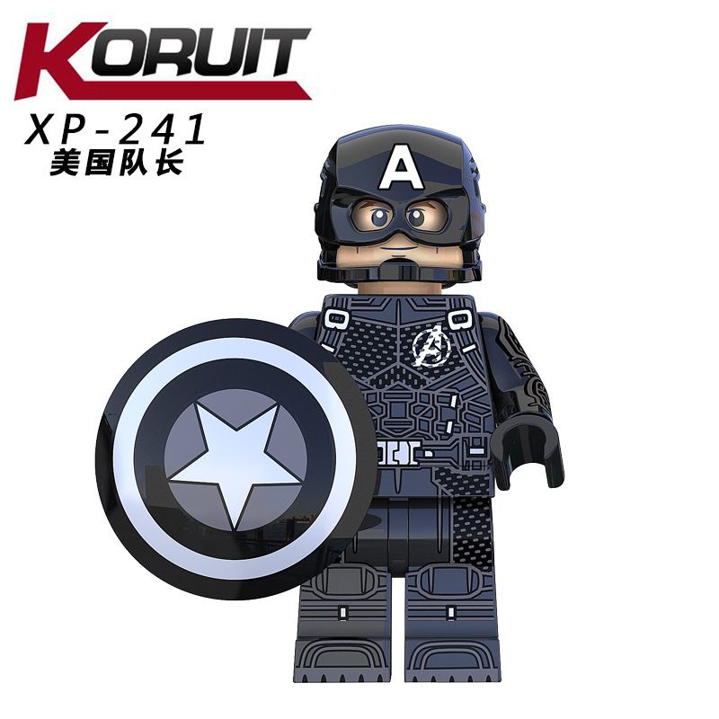 Mainan Anak Lego Iron Man Minifigure Murah WM6063 Ironman Minifigures Marvel Avengers Bricks Figure doctor strange wasp antman warmachine scarlet witch thor superman-Capt America XP241