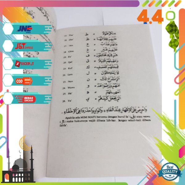 TAJWID buku pelajaran tajwid praktis dan lengkap belajar tajwid