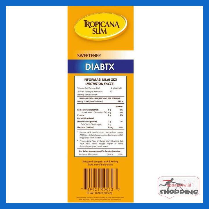 

Er34Wr5- Tropicana Slim Sweetener Diabtx (50 Sachet) I0Uukiy8-