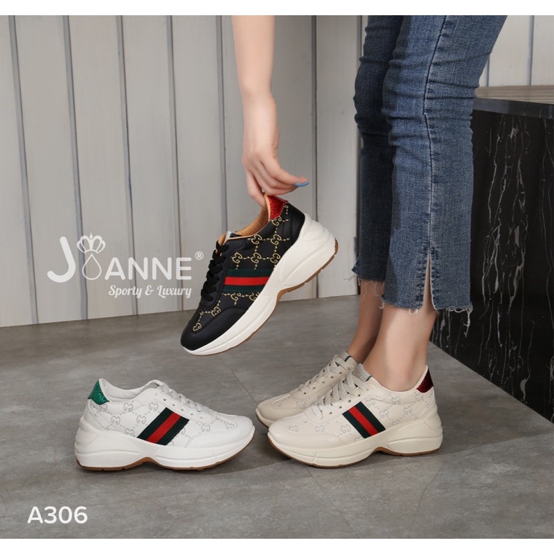 RESTOCK!! [ORIGINAL] JOANNE Sporty Sneakers Shoes Sepatu Wanita #A306