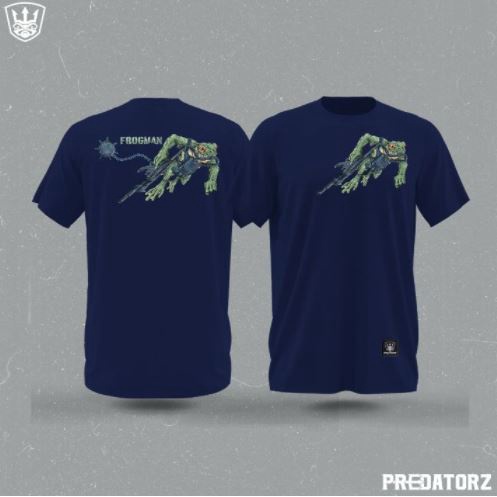 kaos predatorz kopaska pasukan katak army murah berkualitas premium bergaransi- FROGMAN NEW