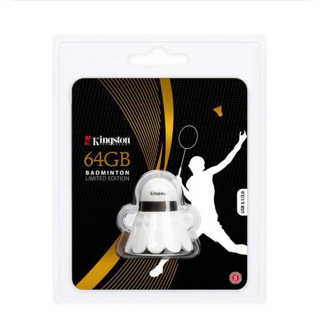 EDISI TERBARU USB FLASHDISK KINGSTON BADMINTON  FD USB 3.1 Limited Edition 64GB FLASH DISK RESMI