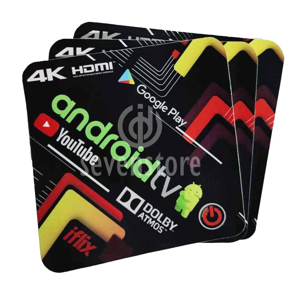 

ㅌ STIKER STB ANDROID TV BOX GLOSSY STIKER る