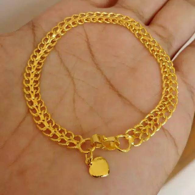 Gelang Tangan Emas London LM 24K Kadar 99,99%.