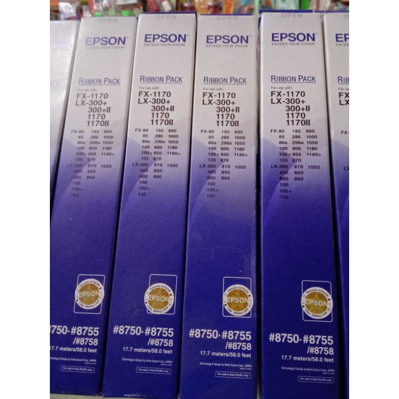 

REFIL PITA EPSON #8750.#8755.#8758 LX300 ORIGINAL