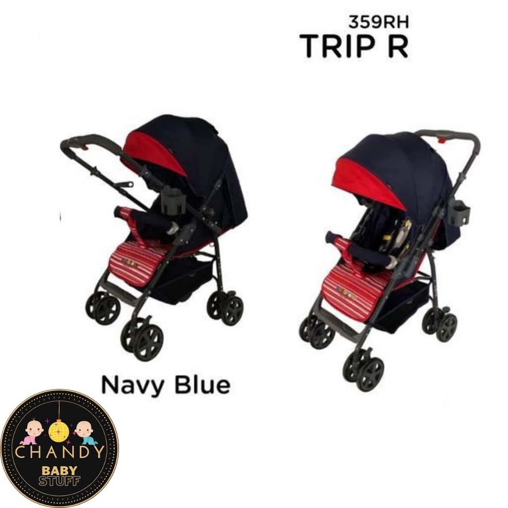 STROLLER BABY PLIKO TRIP R 359R BISA HADAP DEPAN BELAKANG