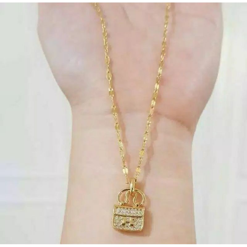 kalung nikmir gold