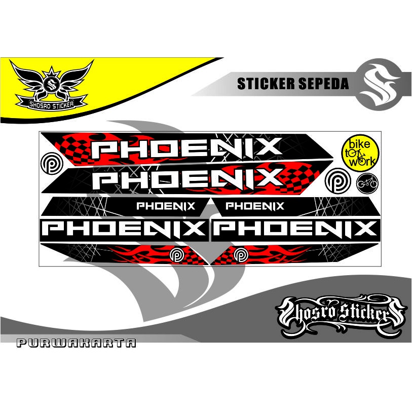 STRIPING BIKE MTB ALL VARIASI STICKER SEPEDA UNIVERSAL STRIPING SETIKER