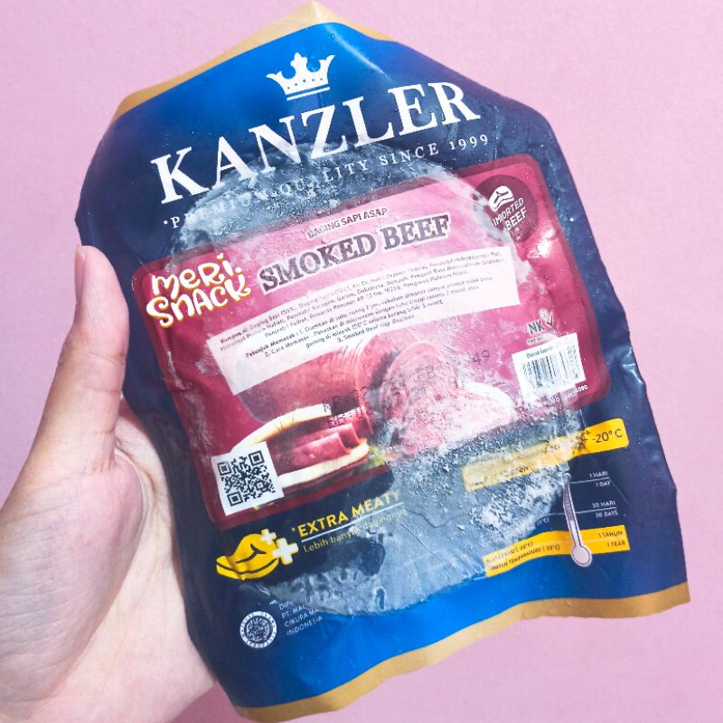 

Kanzler Smoked Beef 250gr / Daging Asap