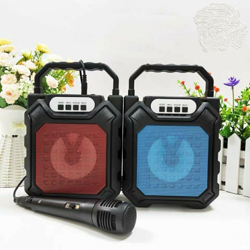 Bisa COD!!! Speaker Bluetooth Free Microphone Karaoke F-668 Wireless Extra Bass Portable Berkualitas