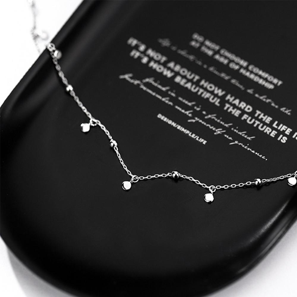 Needway  AAA Zircon Kalung Wanita Perhiasan Liontin Berlian Elegan Shiny Choker