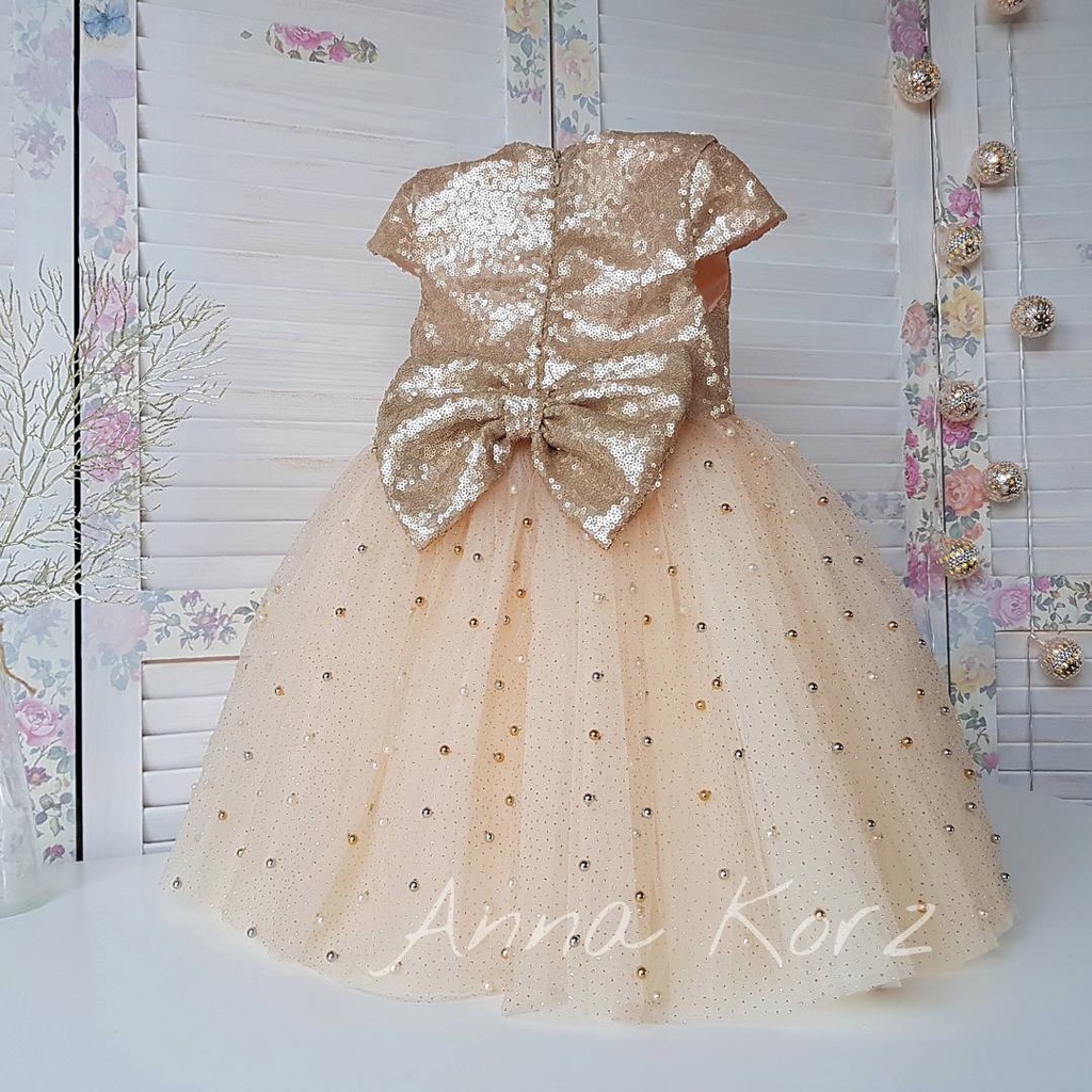 gaun anak kaysha dress bayi neychan