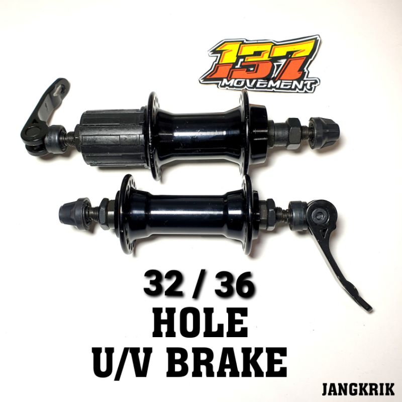 Hub FreeHub Cassette 32 36 dan 28 Hole U Brake Jangkrik 7 8 9 speed Roadbike Gravel dll