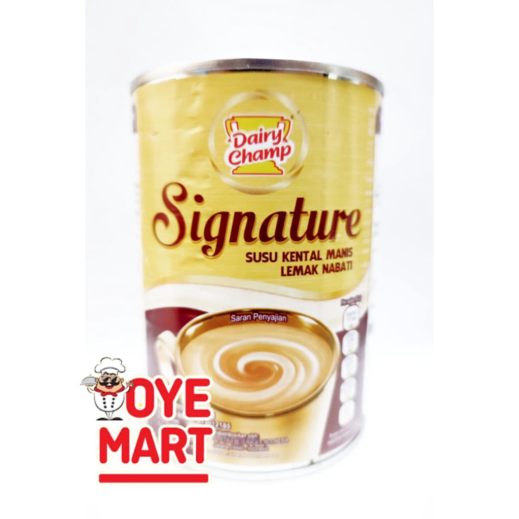 Jual Dairy Champ Signature Susu Kental Manis Lemak Nabati 480gr