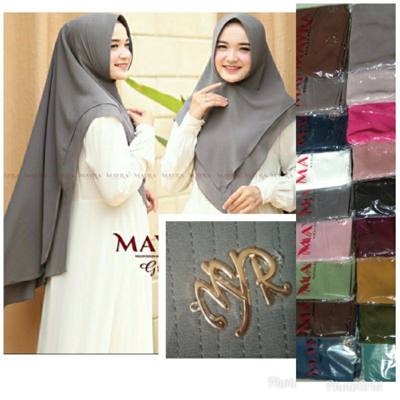 khimar grisa by mayra