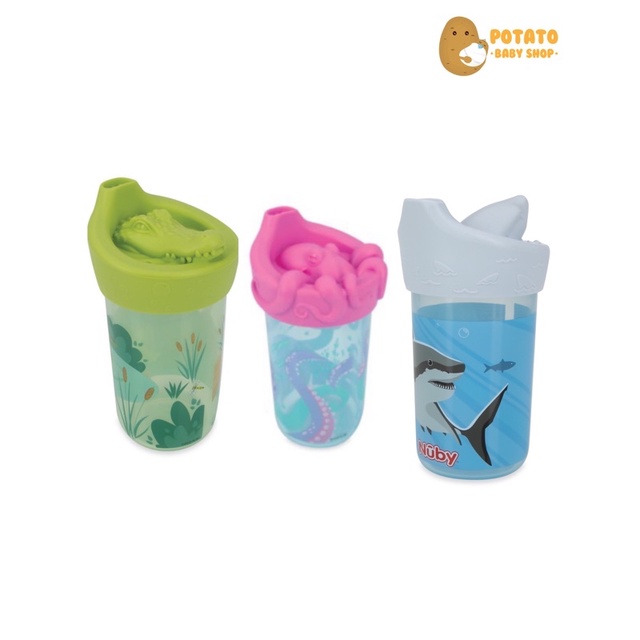 Nuby 3D Character Spout Cup - Sippy Cup Silicone