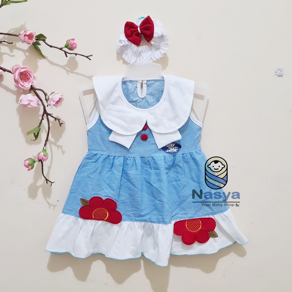 [P-059] Dress Bayi Perempuan MURAH Terbaru (usia 0-6 bulan)